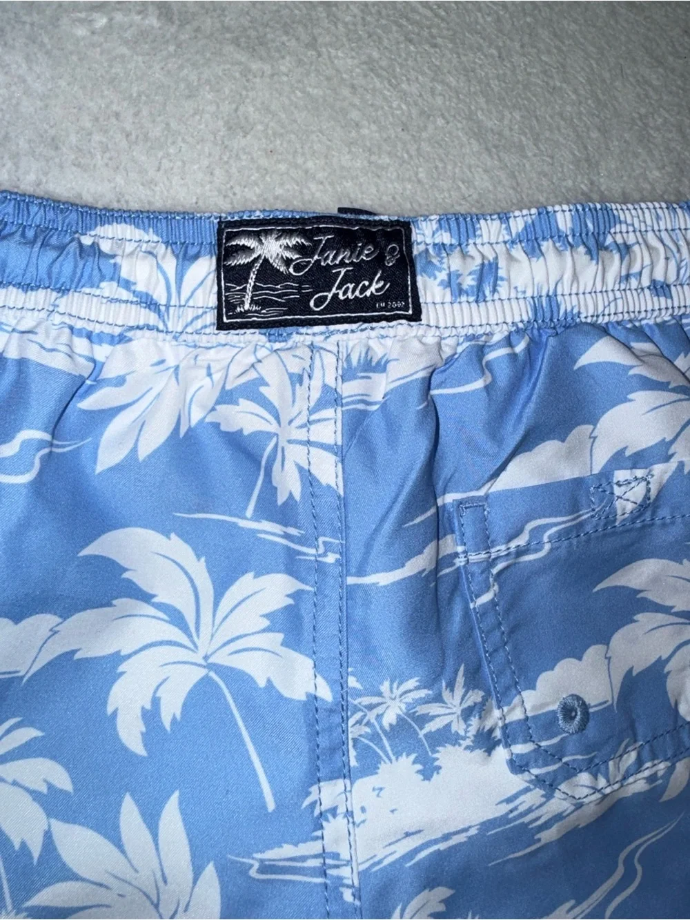 Janie and Jack tropical print